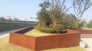 平泉耐候钢挡土墙